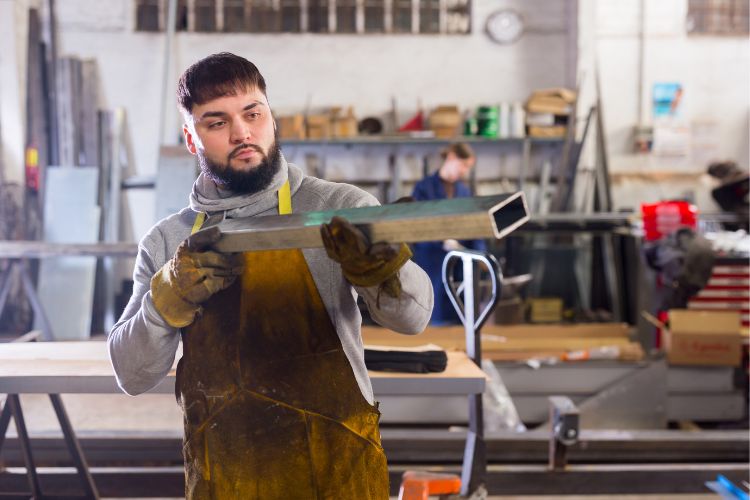 corte estructuras metalicas control de calidad